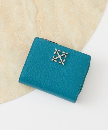 モノグラムプレートハーフウォレット