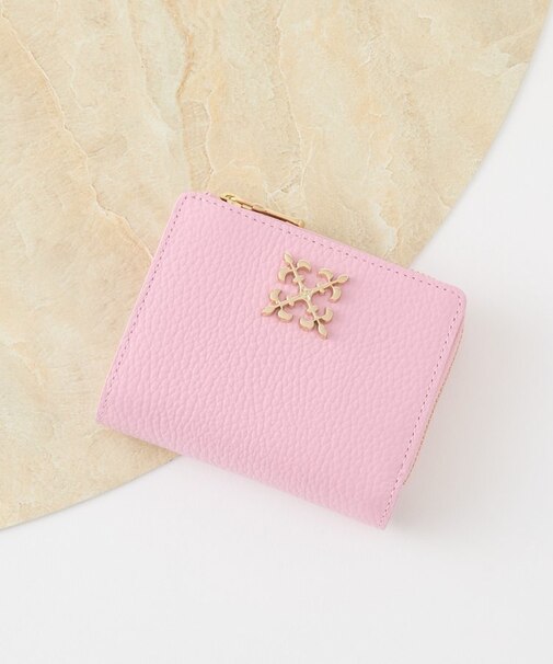 モノグラムプレートハーフウォレット