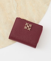 モノグラムプレートハーフウォレット