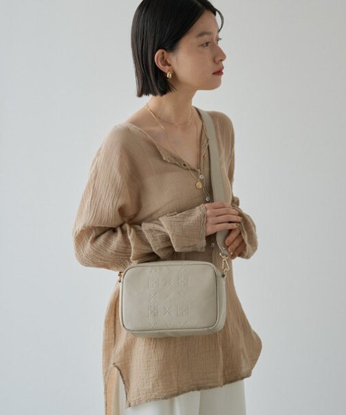 ［WEB限定］レザーミニショルダーバッグ (CE-1314-WEB)