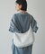 【名品】ソフトレザーラウンドビッグショルダーバッグ
