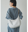 【名品】ソフトレザーラウンドビッグショルダーバッグ