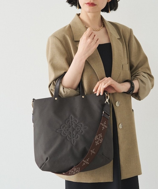 スリム2WAYトートバッグ <コーデュラナイロン>