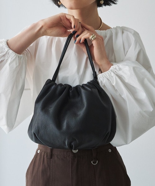 レザー巾着4WAYショルダーバッグ|ラシットの通販|&mall(アンド レザー巾着4WAYショルダーバッグ|ラシットの通販|&mall(アンド