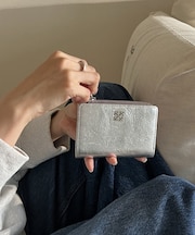 ミニモノグラムプレートハーフウォレット