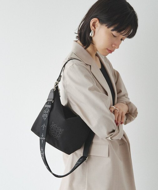 コーデュラナイロン2WAYシンプルショルダーバッグ