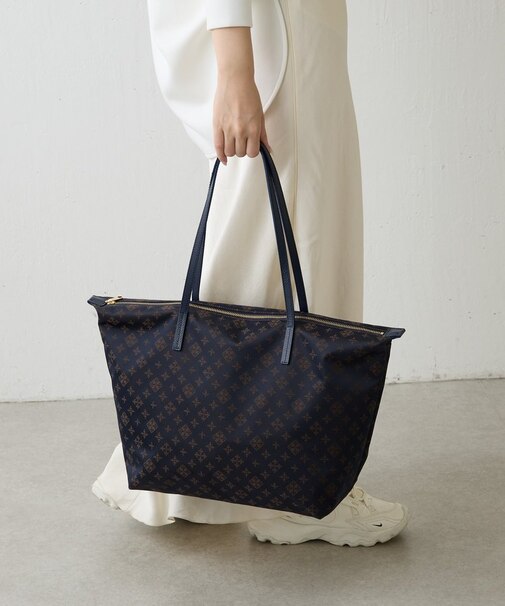 ナイロンジャガードトートバッグ