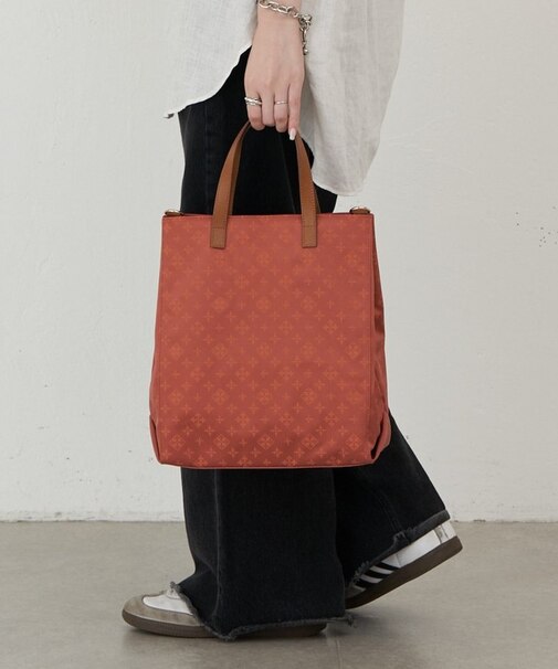 ナイロンジャガード2WAYトートバッグ