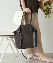 スエード2WAYトートバッグ