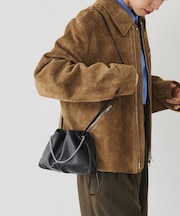 レザー巾着4WAYミニショルダーバッグ