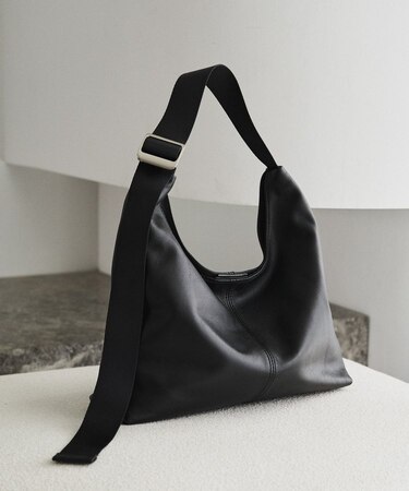 レザーホーボーバッグ M