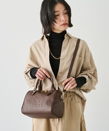 《composition》レザー2WAYミニボストンバッグ