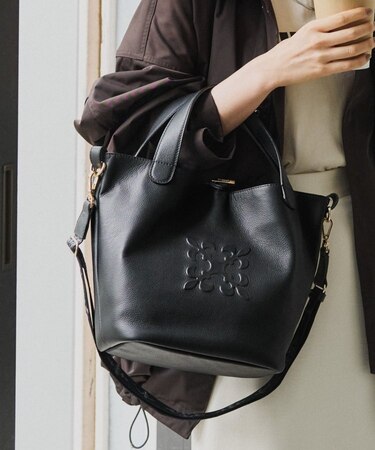 エンボスモノグラム2WAYミニトートバッグ