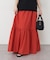 ティアードロングスカート