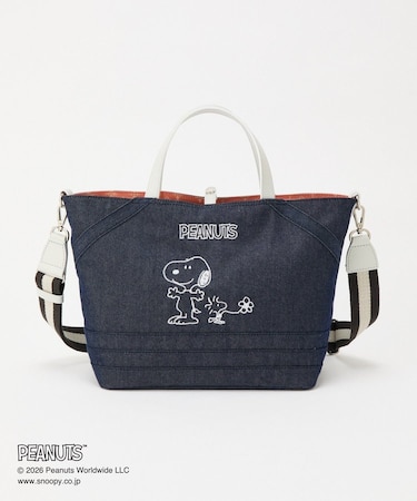 《PEANUTS×russet》リバーシブルトートバッグ