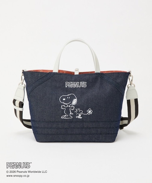 《PEANUTS×russet》リバーシブルトートバッグ