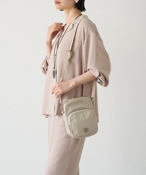 ラシット マイクロショルダーバッグ《SHOPPER》 美品ラシット マイクロ 