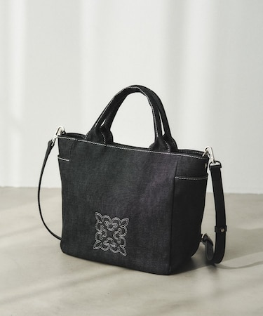 【Souffle TOTE】デニム2WAYトートバッグ