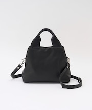 三層レザー2WAYショルダーバッグ