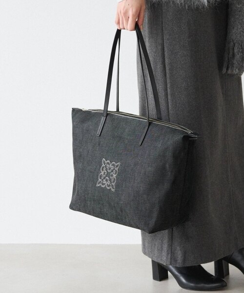 WEB限定》デニムトートバッグ｜ラシットの通販｜&mall（アンドモール