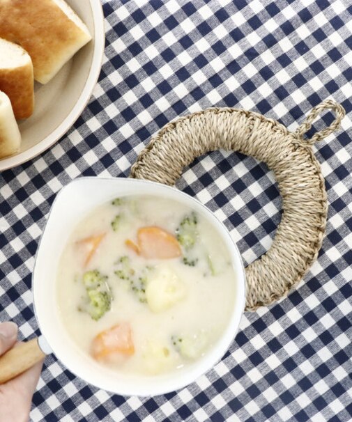 シーグラス鍋敷き：M