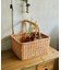 ラタンピクニックバスケット