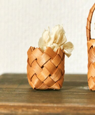 水杉バスケット:ミニチュア