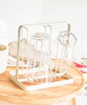 ワイヤーグラスラック