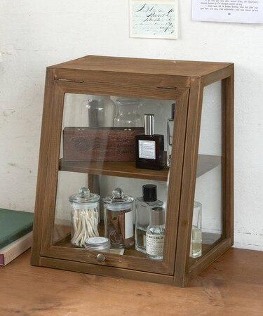 アルブル2段ディスプレイキャビネット