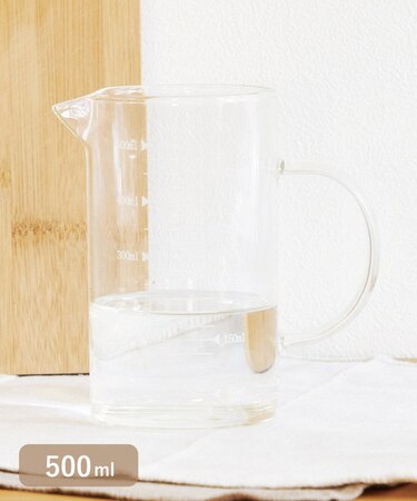 耐熱ガラス計量カップ：500ml