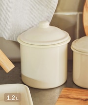 ホーローキャニスター：L（1.2L）