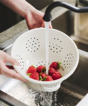 ホーローコランダー