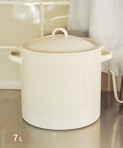 ホーローフラワーキャニスター:7L