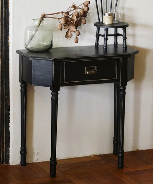 WEB限定アンティークディスプレイテーブル/ブラックアンティーク
