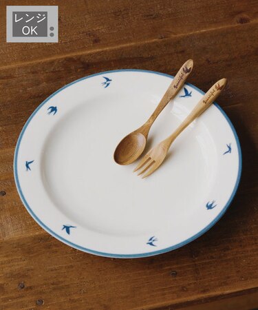 《レンジ対応》つばめのプレート：23cm