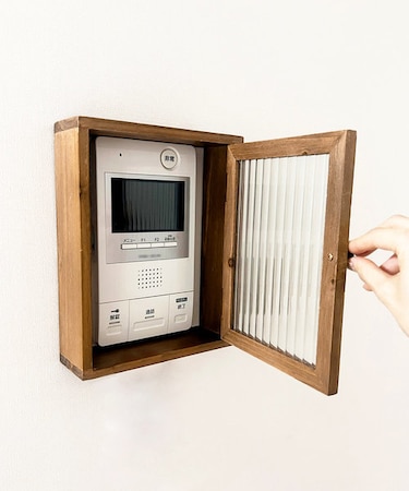 インターフォンカバー／目隠し収納