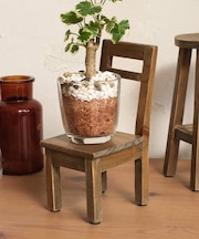木製ミニカウンターチェア