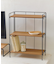 ワイヤーウッド折り畳みラック