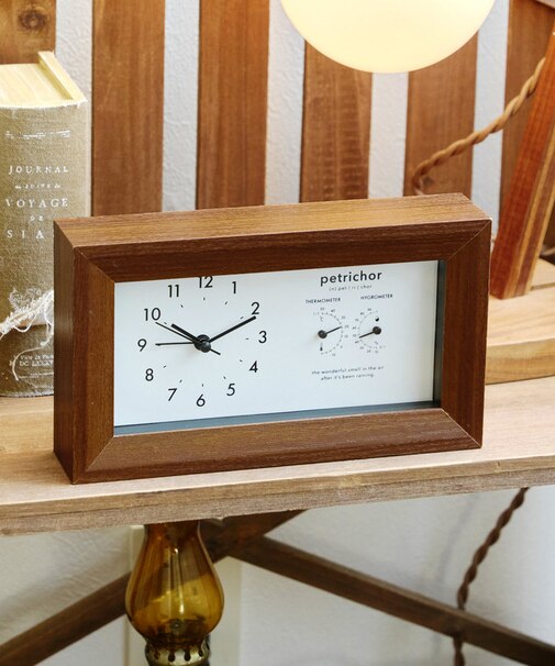 温湿度計付きアラームクロック