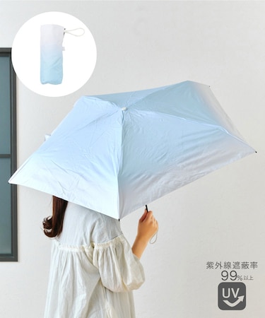 ベビーミニ日傘折アイス