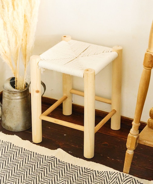 ロープスツールHIGH／フレンチモロッコ