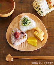 ウッドおにぎりプレート
