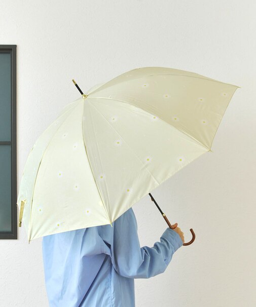 雨晴兼用雨傘長マーガレット