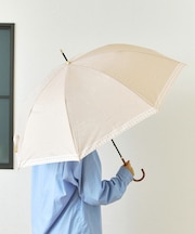 雨晴兼用雨傘長チェックライン