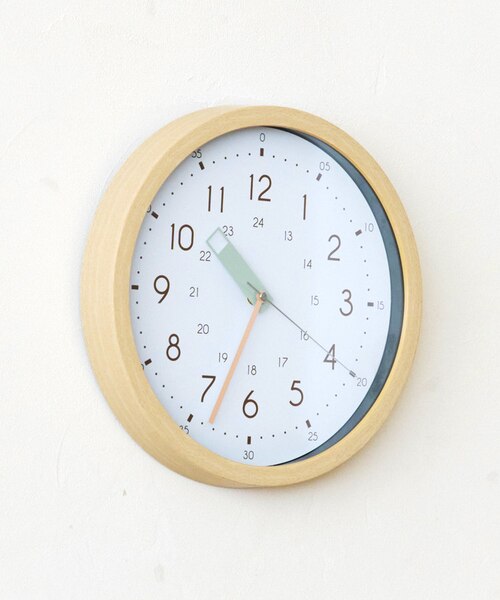 ウッド調知育時計／chambre d'enfants｜サリュの通販｜&mall（アンド