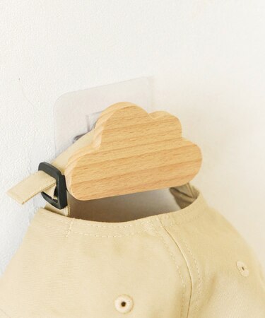 ウッドウォールフックくも／こども部屋