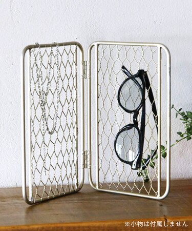 《写真やキーホルダーを飾れる！》ディスプレイフェンス：S