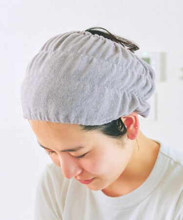 吸水パイルヘアターバン