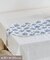 ブルーブランタッセル付きテーブルランナー：30×120cm