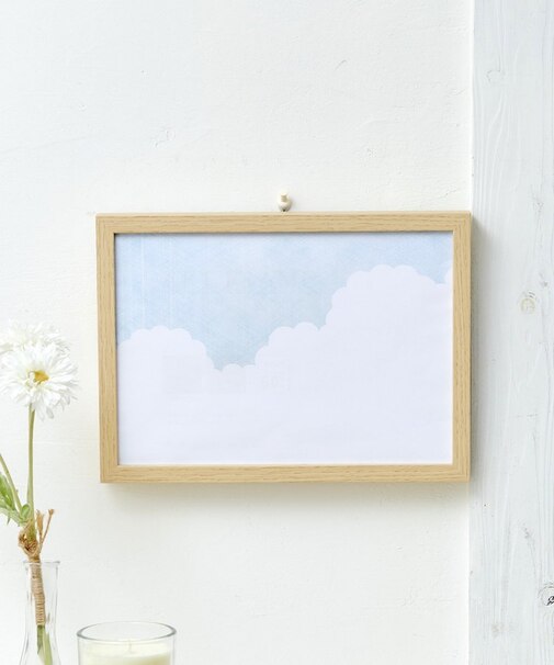 飾れて収納できるフレーム：A4